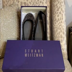 Black crystal snake shoe